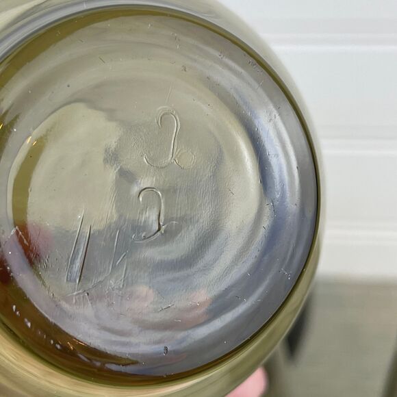 Vintage Libbey Glass Tempo Brown Flat Tumbler | 14oz Glass | Set of 4 - Picture 7 of 9